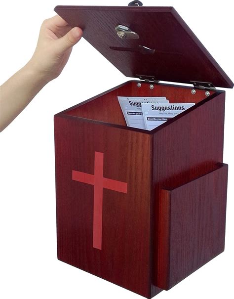 metal tithing box|church offering box with wheels.